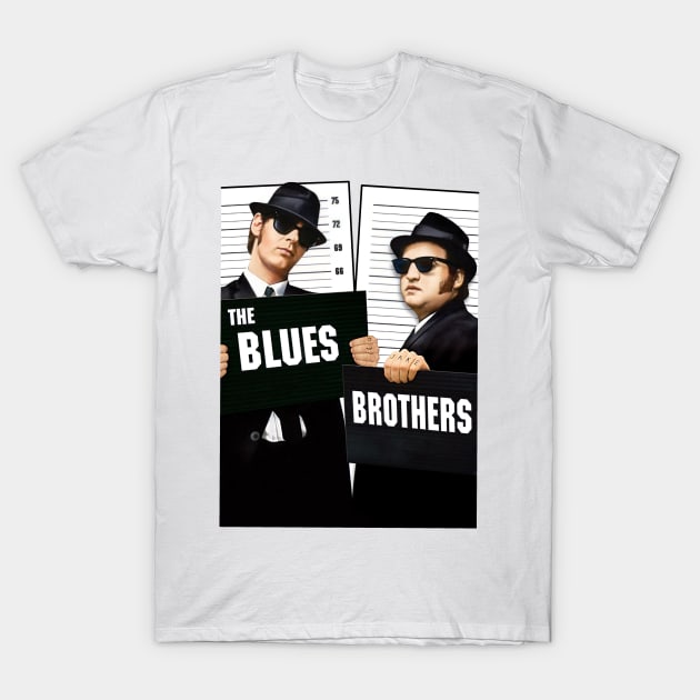 The blues brother T-Shirt by Pocong gancet 